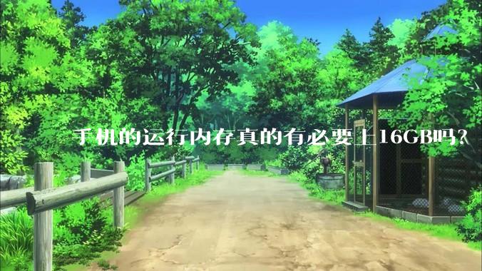 手机的运行内存真的有必要上16GB吗？